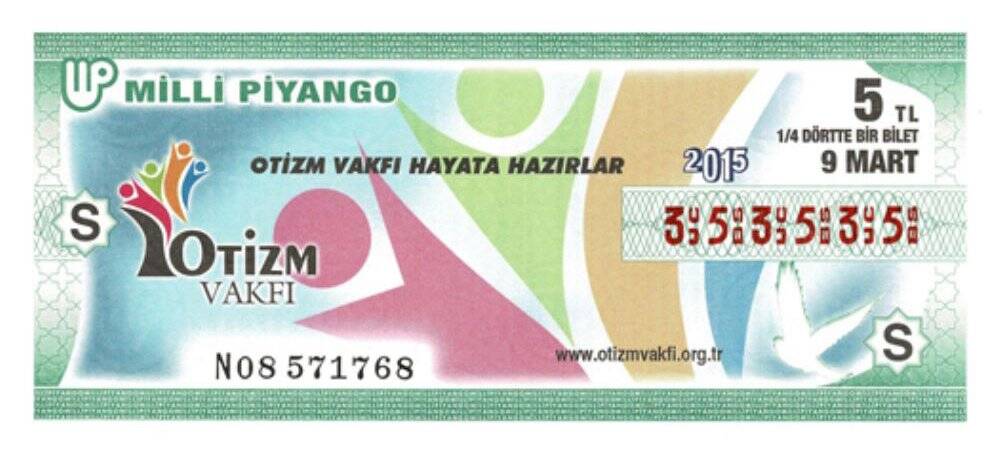 9 Mart 2015 Varyete (14) Dörttebir Bilet Çil PYB3805 - 1