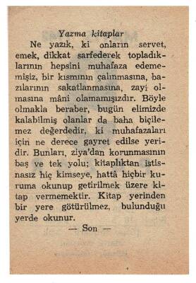 9 Mayıs 1948 Takvim Yaprağı EFM889 - 4