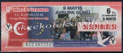 9 Mayıs 2010 Yarım Bilet PYB2583 - 1