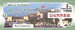 9 Nisan 2009 Piyango Bileti Dörtte Bir Bilet PYB6634 - Gökçekoleksiyon