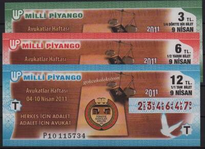 9 Nisan 2011 Takım Bilet PYB2677 - 1