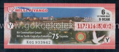 9 Ocak 2011 Yarım Bilet PYB1225 - 1