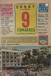 9 Şubat 1980 Takvim Yaprağı - Doğum Günü Hediyesi EFM(N)7833 - Gökçekoleksiyon