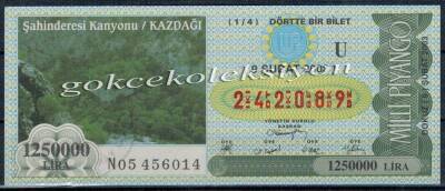 9 Şubat 2003 Yarım Bilet PYB2526 - 1