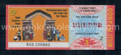 9 Şubat 2007 Yarım Bilet (PYB1314) - 1