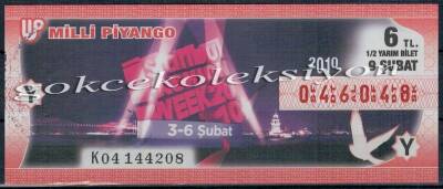 9 Şubat 2010 Yarım Bilet PYB2585 - 1