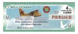 9 Şubat 2012 (14) Dörtte Bir Bilet PYB4531 - Gökçekoleksiyon