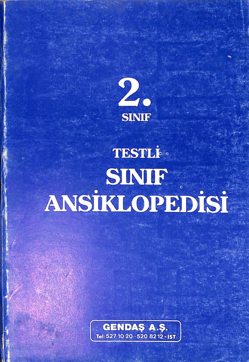90'lar 2.Sınıf Testli Sınıf Ansiklopedisi NDR99030 - 1