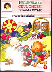 90'lar 6 Yaşta Çocuklar İçin Okul Öncesi Boyama Kitabı NDR99344 - Gökçekoleksiyon