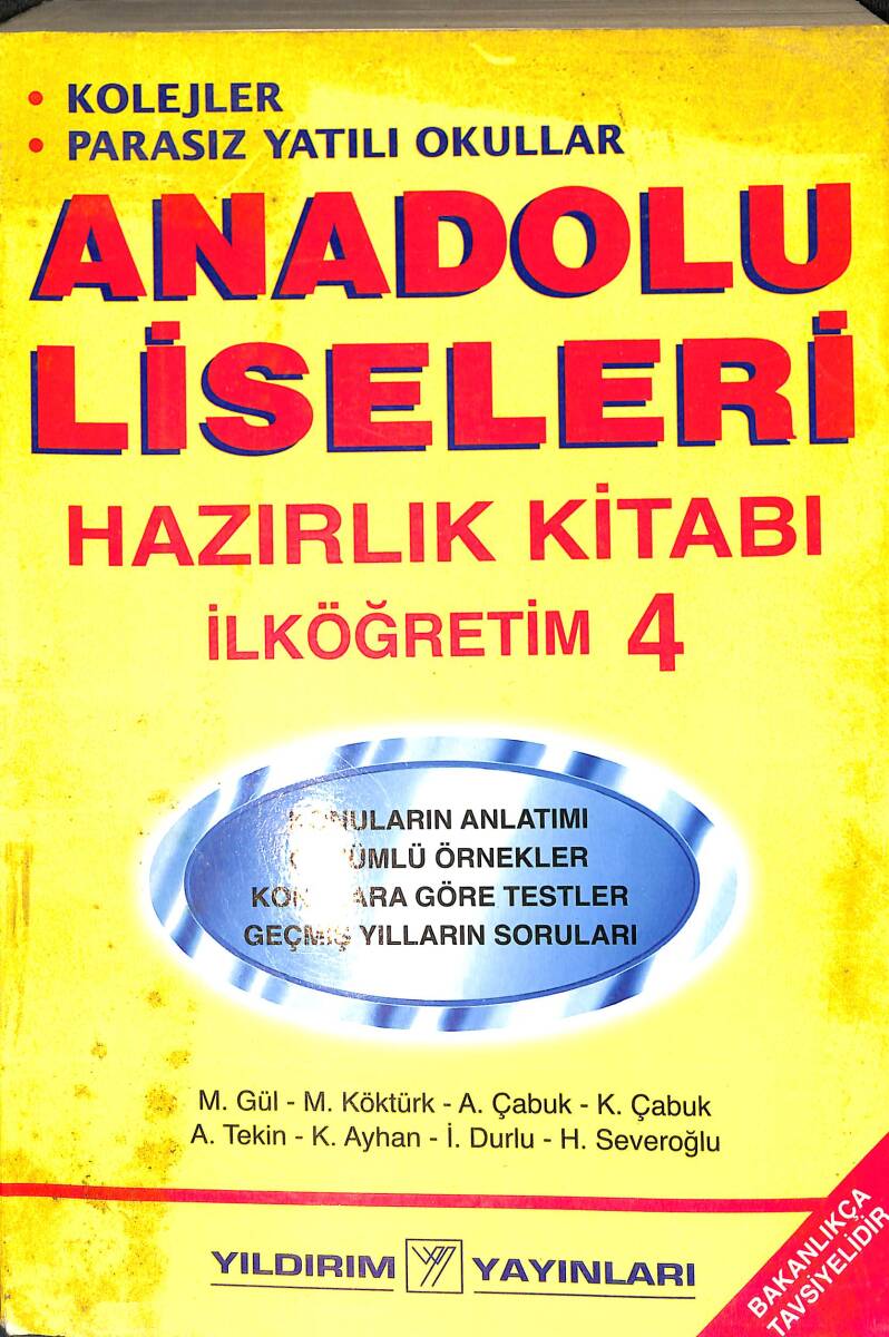 90'lar Anadolu Liseleri hazırlık Kitabı İlköğretim 4.Sınıf NDR99110 - 1