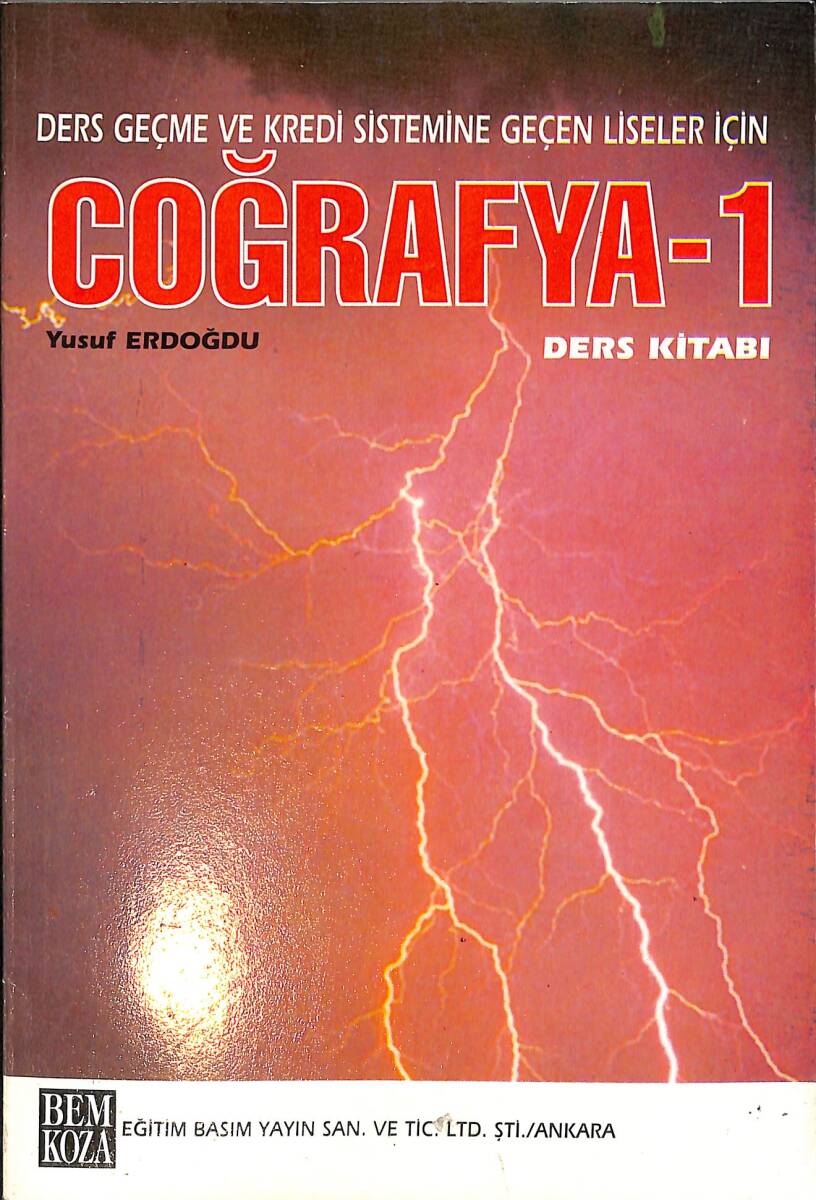 90'lar Coğrafya Lise 1.Sınıf Ders Kitabı NDR99124 - 1