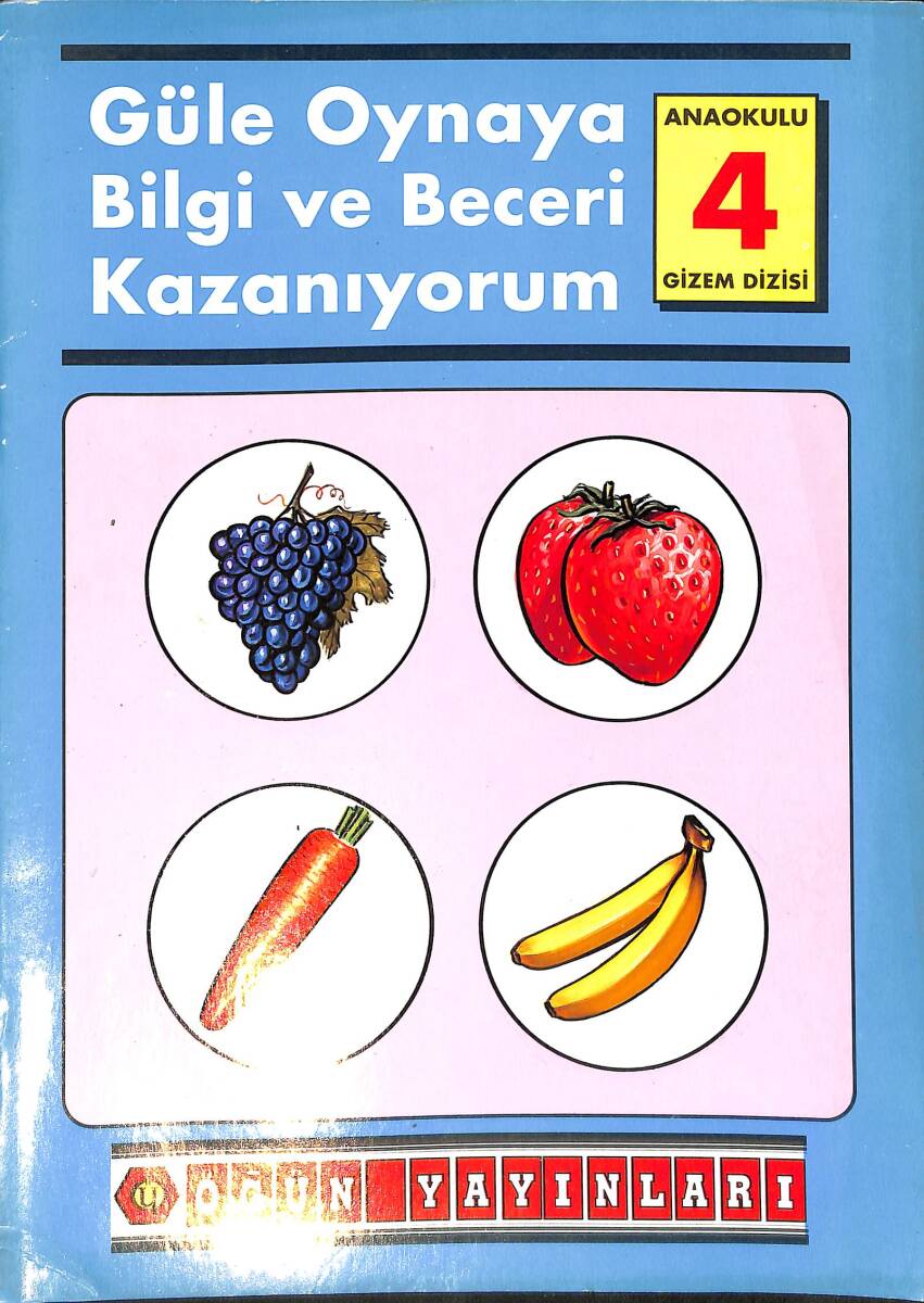 90'lar Güle Oynaya Bilgi Ve Beceri Kazanıyorum Anaokulu 4 NDR100021 - 1