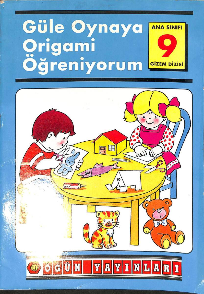 90'lar Güle Oynaya Origami Öğreniyorum Ana Sınıfı 9 NDR100025 - 4