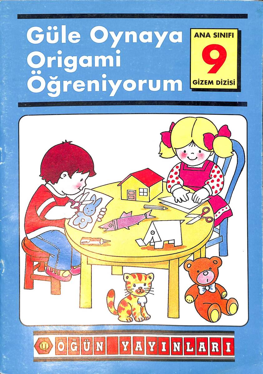 90'lar Güle Oynaya Origami Öğreniyorum Anasınıfı 9 NDR99297 - 1
