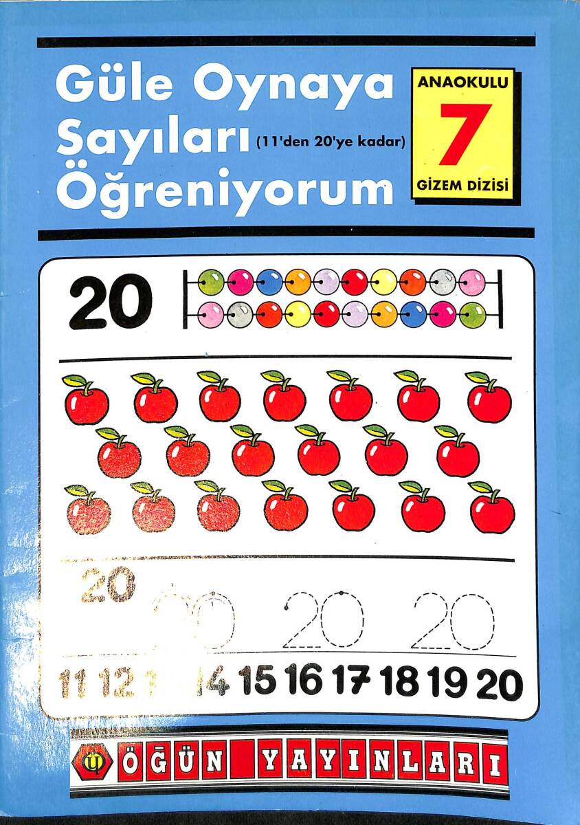 90'lar Güle Oynaya Sayıları (11'den 20'ye Kadar) Öğreniyorum Anaokulu 7 NDR100026 - 4