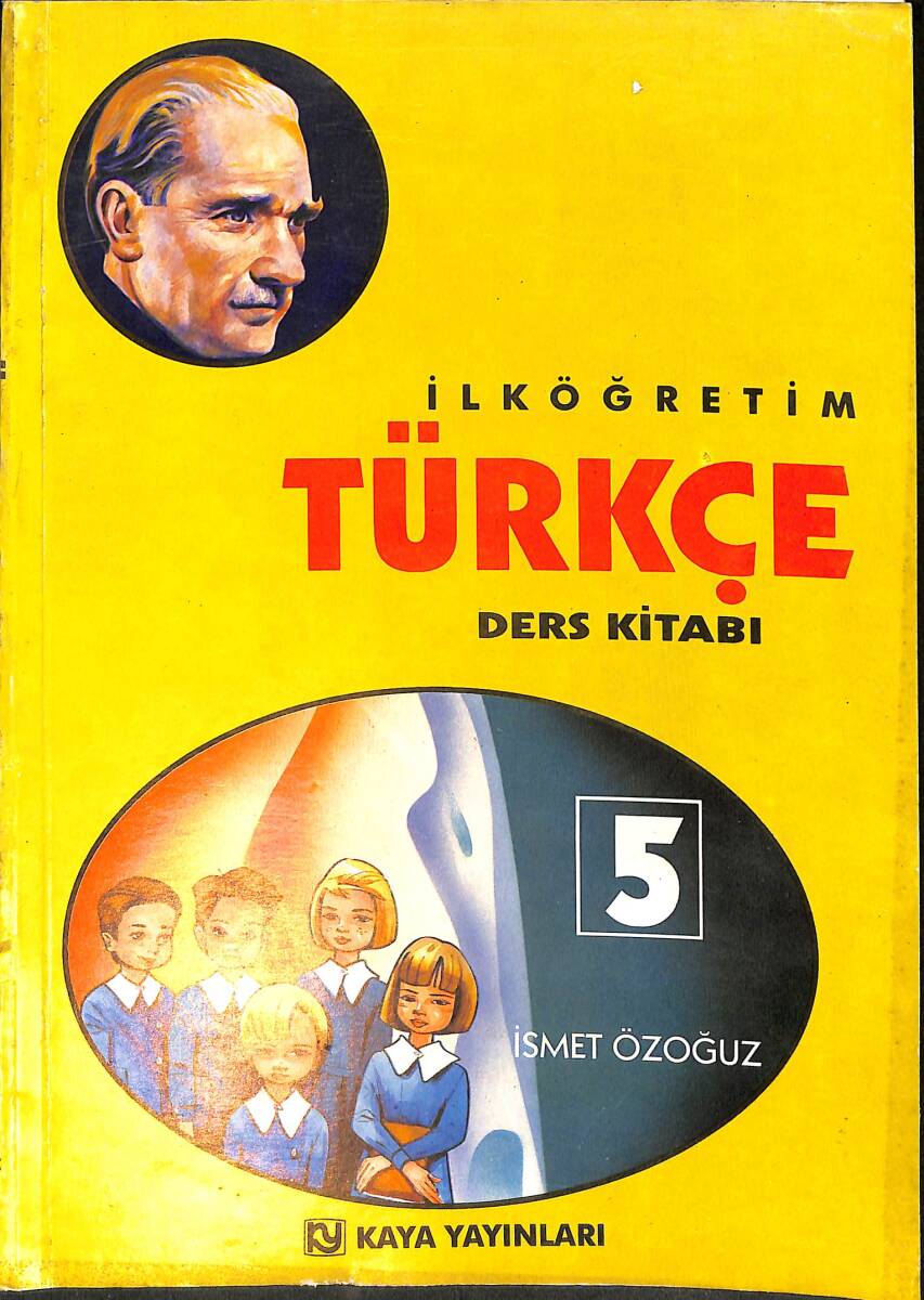 90'lar İlköğretim Türkçe 5.Sınıf Ders Kitabı NDR99098 - 1