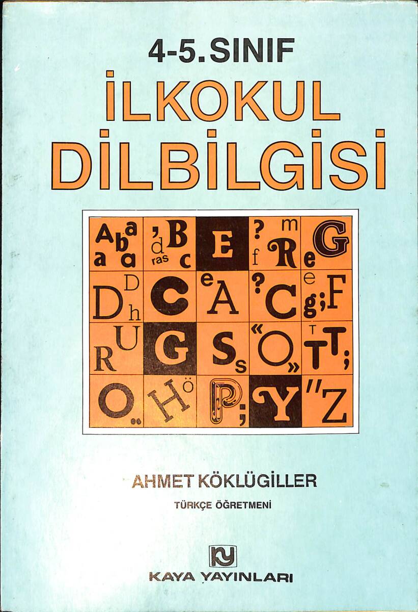 90'lar İlkokul Dil Bilgisi 4 ve 5 Sınıf Kitap NDR99063 - 1