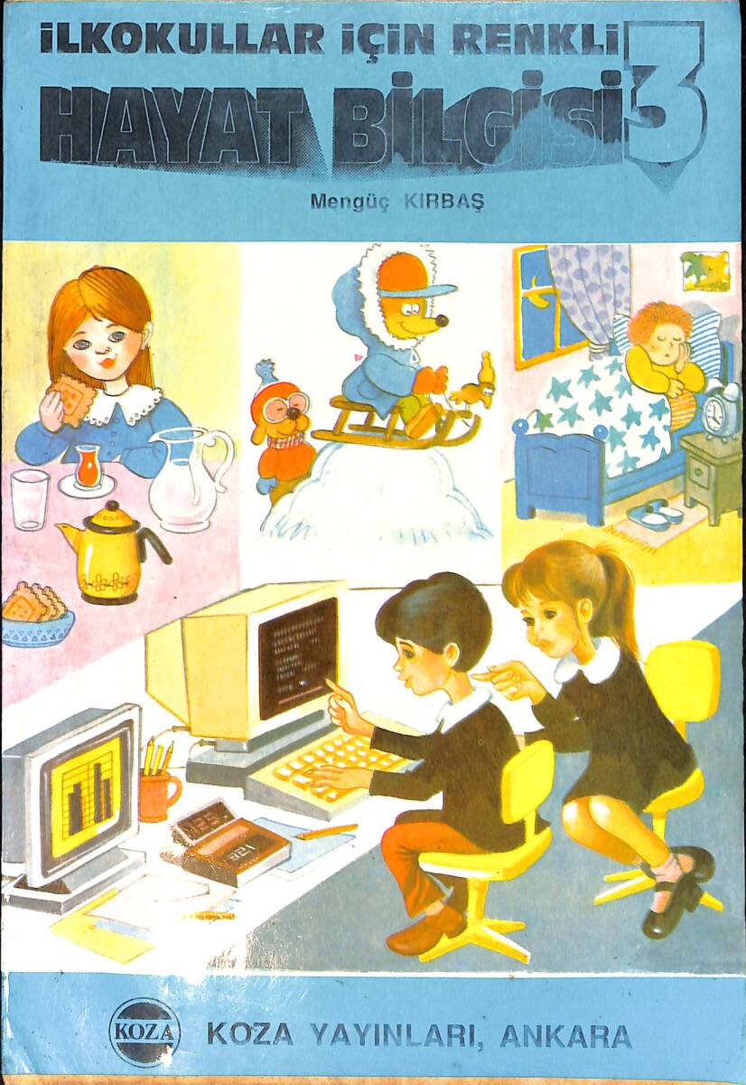 90'lar İlkokullar İçin Renkli hayat Bilgisi 3. Sınıf NDR99029 - 1