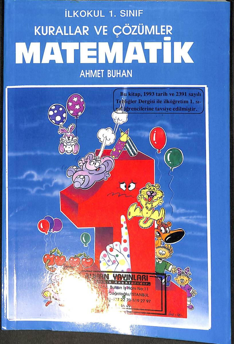 90'lar Matematik Kurallar ve Çözümler İlkokul 1.Sınıf Kitap NDR99032 - 1