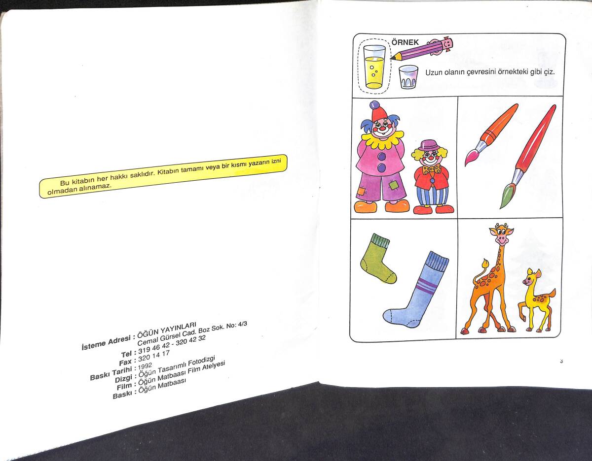 90'lar Okul Öncesi Matematik 6 - Eğlenelim Öğrenelim NDR100035 - 2