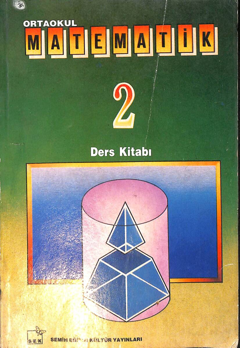 90'lar Ortaokul Matematik 2.Sınıf Ders Kitabı NDR99008 - 1