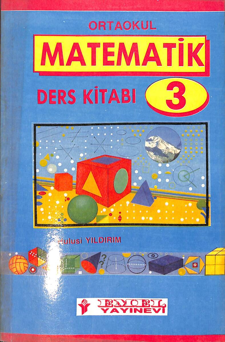 90'lar Ortaokul Matematik 3.Sınıf Ders Kitabı NDR99127 - 1