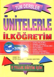 90'lar Ünitelerle İlköğretim Tüm Dersler 3. Sınıf Kitap NDR99038 - Gökçekoleksiyon