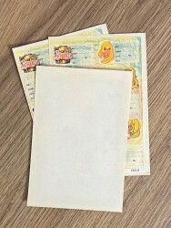 90’lar Vintage Barbie Temalı Defter Etiketleri AOB6228 - 2