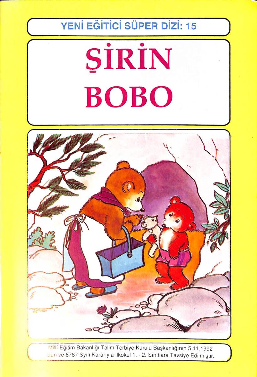 90'lar Yeni Eğitici Süper Dizi 15 - Şirin Bobo NDR101181 - 1