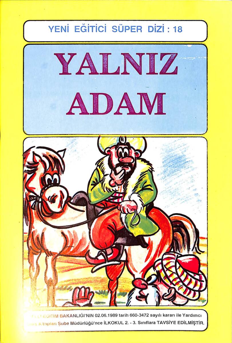 90'lar Yeni Eğitici Süper Dizi 18 - Yalnız Adam NDR101184 - 1