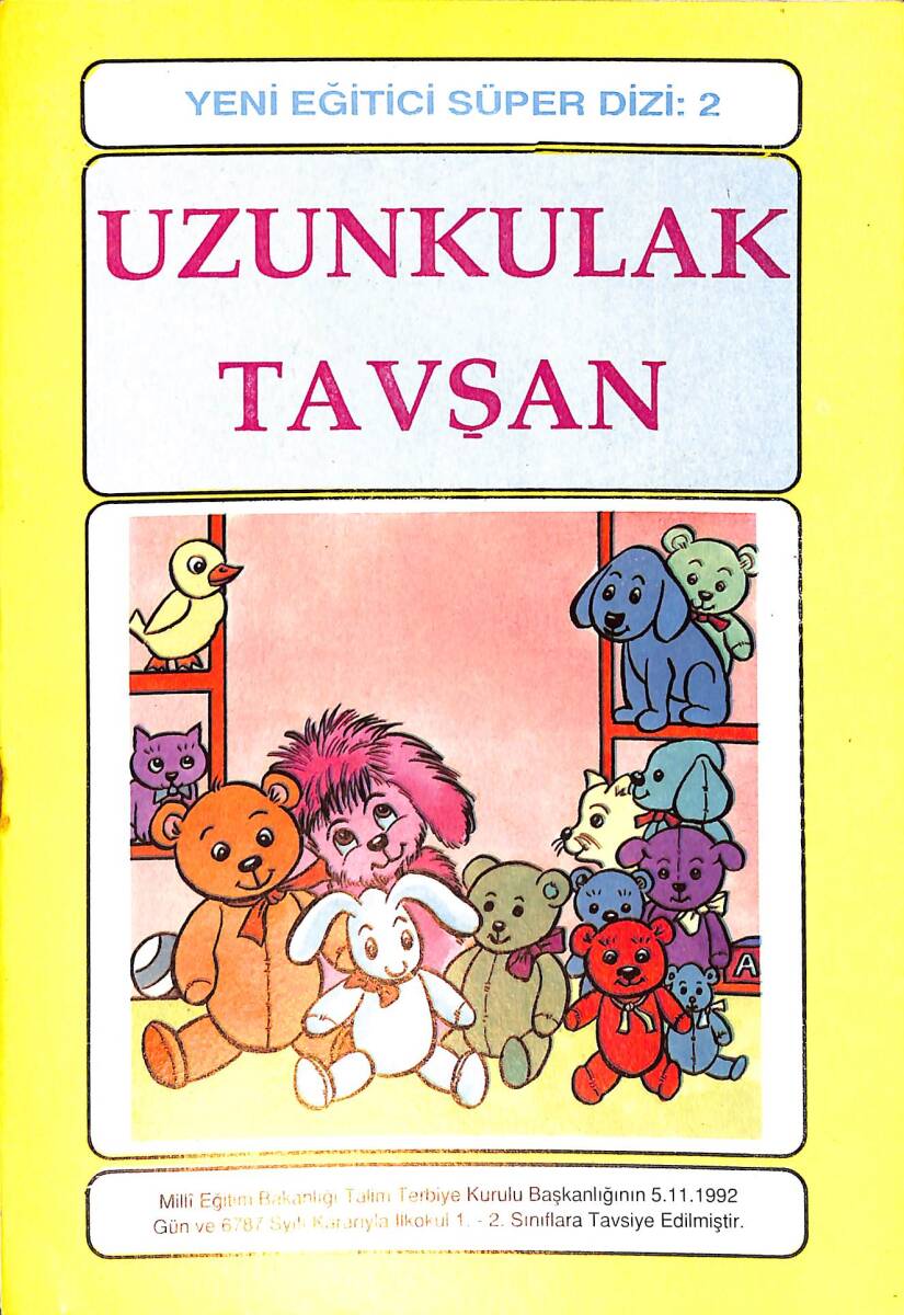 90'lar Yeni Eğitici Süper Dizi 2 - Uzunkulak Tavşan NDR99318 - 1