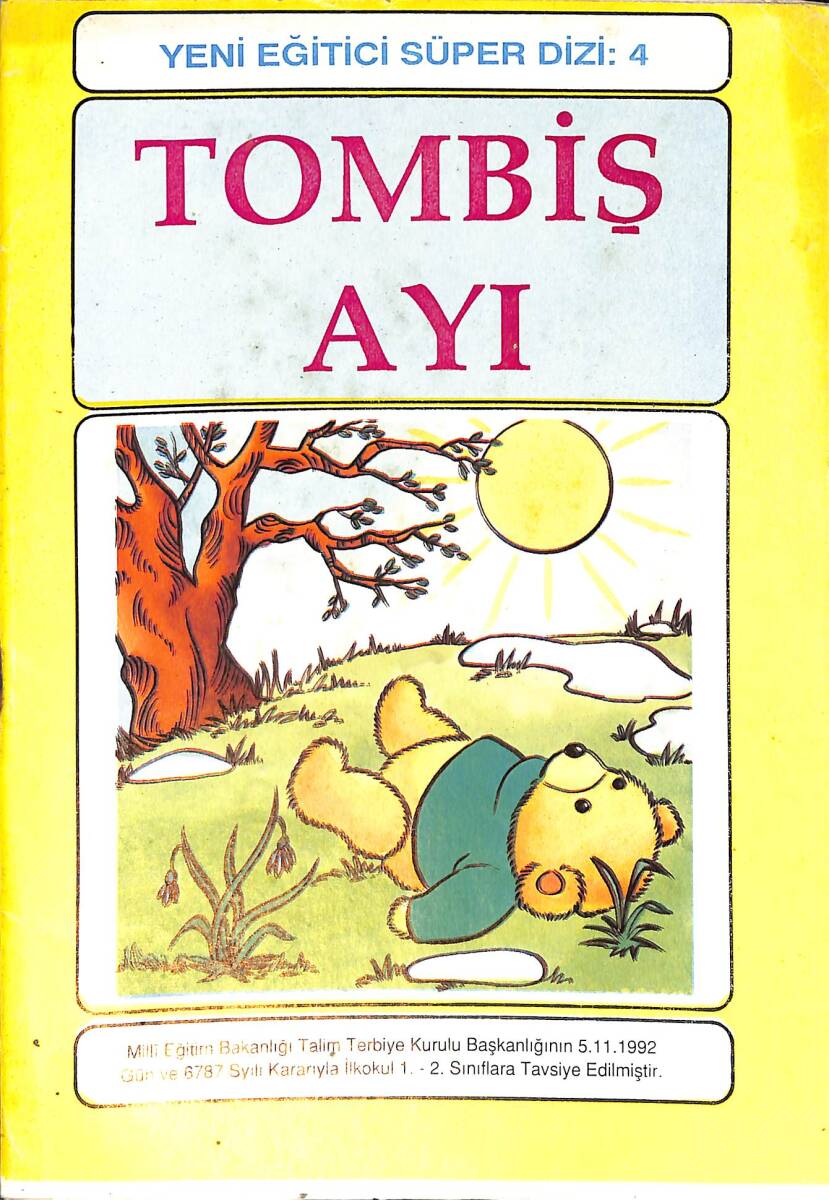 90'lar Yeni Eğitici Süper Dizi 4 - Tombiş Ayı NDR99276 - 1