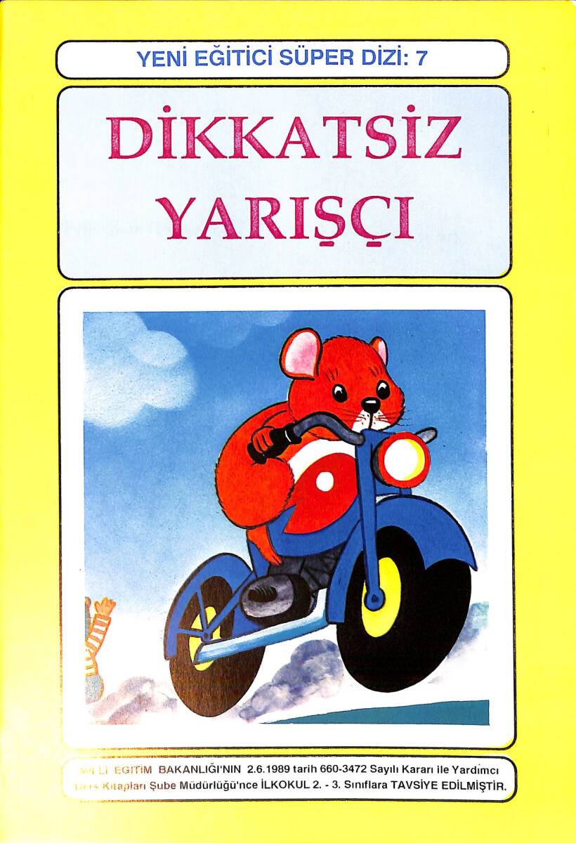 90'lar Yeni Eğitici Süper Dizi 7 - Dikkatsiz Yarışçı NDR101173 - 1