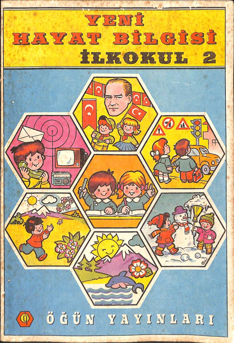 90'lar Yeni Hayat Bilgisi İlkokul 2.Sınıf NDR99006 - 1