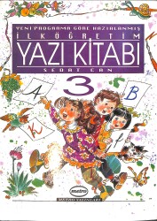 90'lar Yeni Programa Göre hazırlanmış İlköğretim Yazı Kitabı 3 NDR99388 - Gökçekoleksiyon