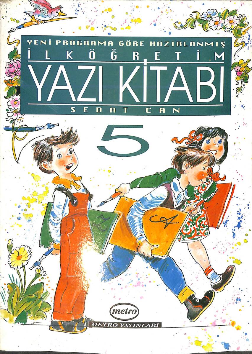 90'lar Yeni Programa Göre hazırlanmış İlköğretim Yazı Kitabı NDR99057 - 1