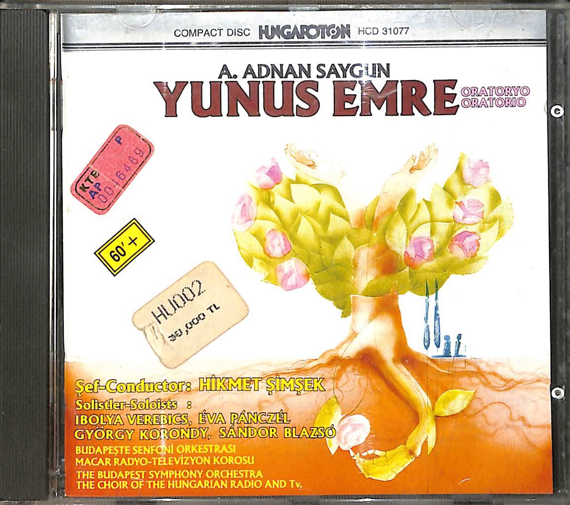 A. Adnan Saygun ‎- Yunus Emre CD (İkinci El) CD5645 - 1