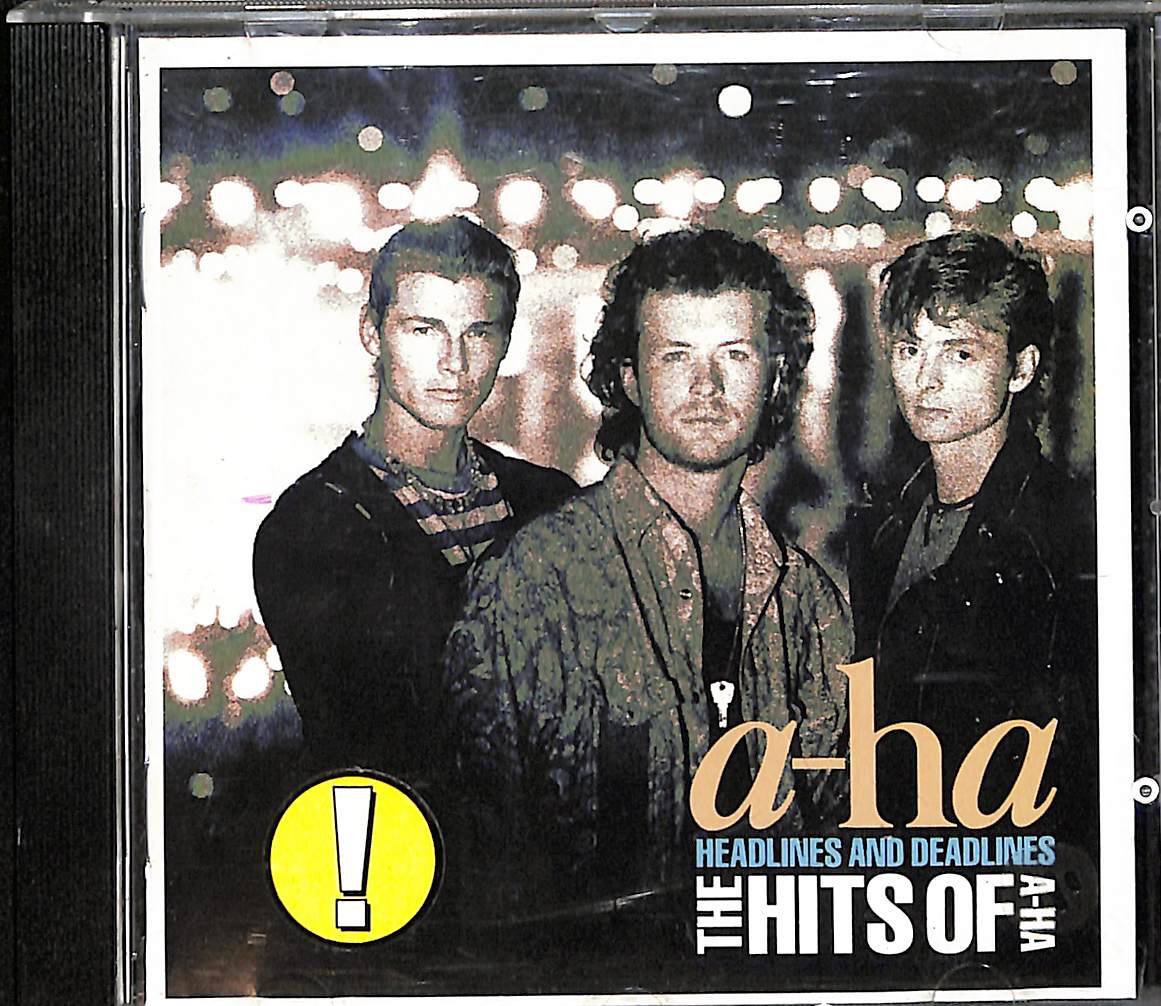 a-ha ‎– Headlines And Deadlines (The Hits Of A-ha) CD (İkinci El) CD5385 - 1