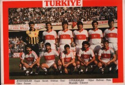 A Milli Futbol Takım Oyuncuları KRT5359 - Gökçekoleksiyon