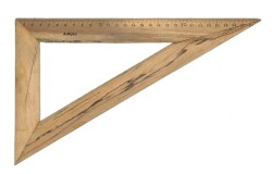 A.Akyazı Eski Dönem Ahşap Cetvel (N) - Gökçekoleksiyon