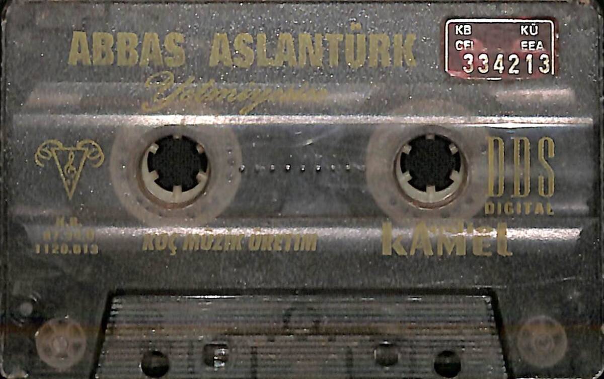 Abbas Aslantürk - Yetmiyesice Kaset (Bordo Bandrol - İkinci El) KST27735 - 1