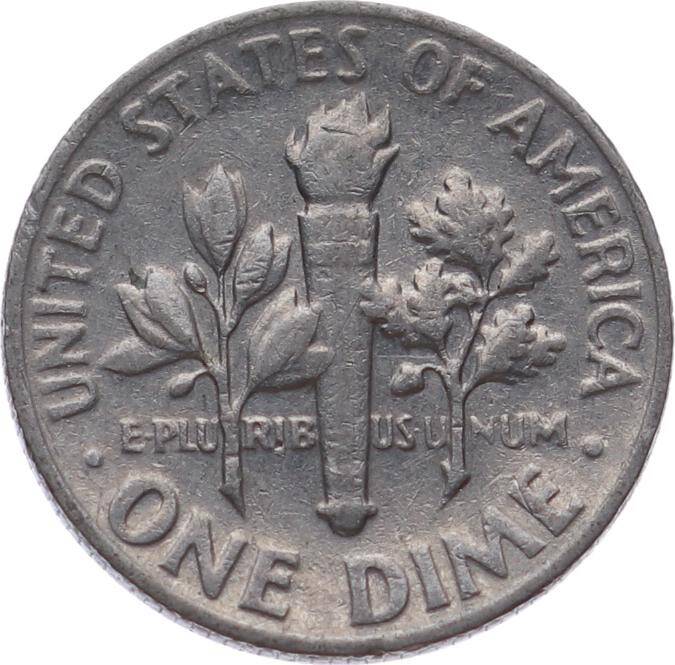 ABD 1 Dime 1966 *Roosevelt Dime* ÇÇT YMP11110 - 2