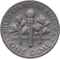 ABD 1 Dime 1967 *Roosevelt Dime* ÇT YMP11107 - 2