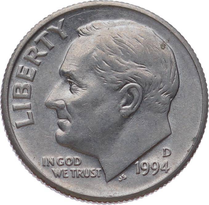 ABD 1 Dime 1994 *Roosevelt Dime* ÇÇT YMP11127 - 3