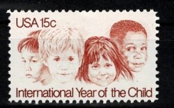 ABD 1979 Uluslararası Çocuk Yılı Hatıra Posta Pulu - 15c Damgasız (MNH) PPT2995 - Gökçekoleksiyon
