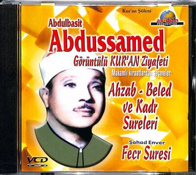 Abdulbasit Abdussamed - Görüntülü Kuran Ziyafeti - Ahzab, Beled Ve Kadr Sureleri VCD (108.5) VCD24843 - 3