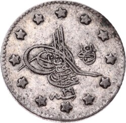 Abdülhamid 1 Kuruş 1293/29 Gümüş - ÇÇT OMP3195 - Gökçekoleksiyon