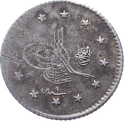 Abdülhamid 1 Kuruş 1293/9 Kulpsuz ÇT OMP2945 - Gökçekoleksiyon