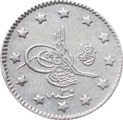 Abdülhamid 1 Kuruş 1293/30 Kulpsuz ÇÇT OMP2977 - 1