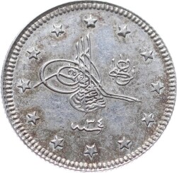 Abdülhamid 2 Kuruş 1293/34 Kulpsuz ÇİL*** OMP2926 - Gökçekoleksiyon